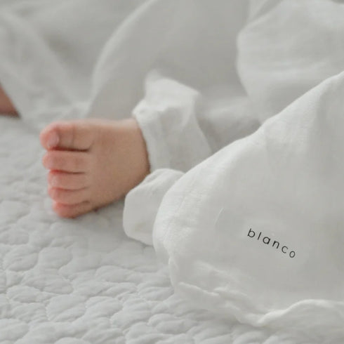 blanco ベビーブランケット おくるみ 120×120cm swaddle blanket 無地 赤ちゃん ブランコ